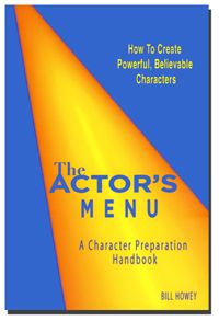 The Actor's Menu