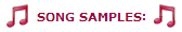 Song samples